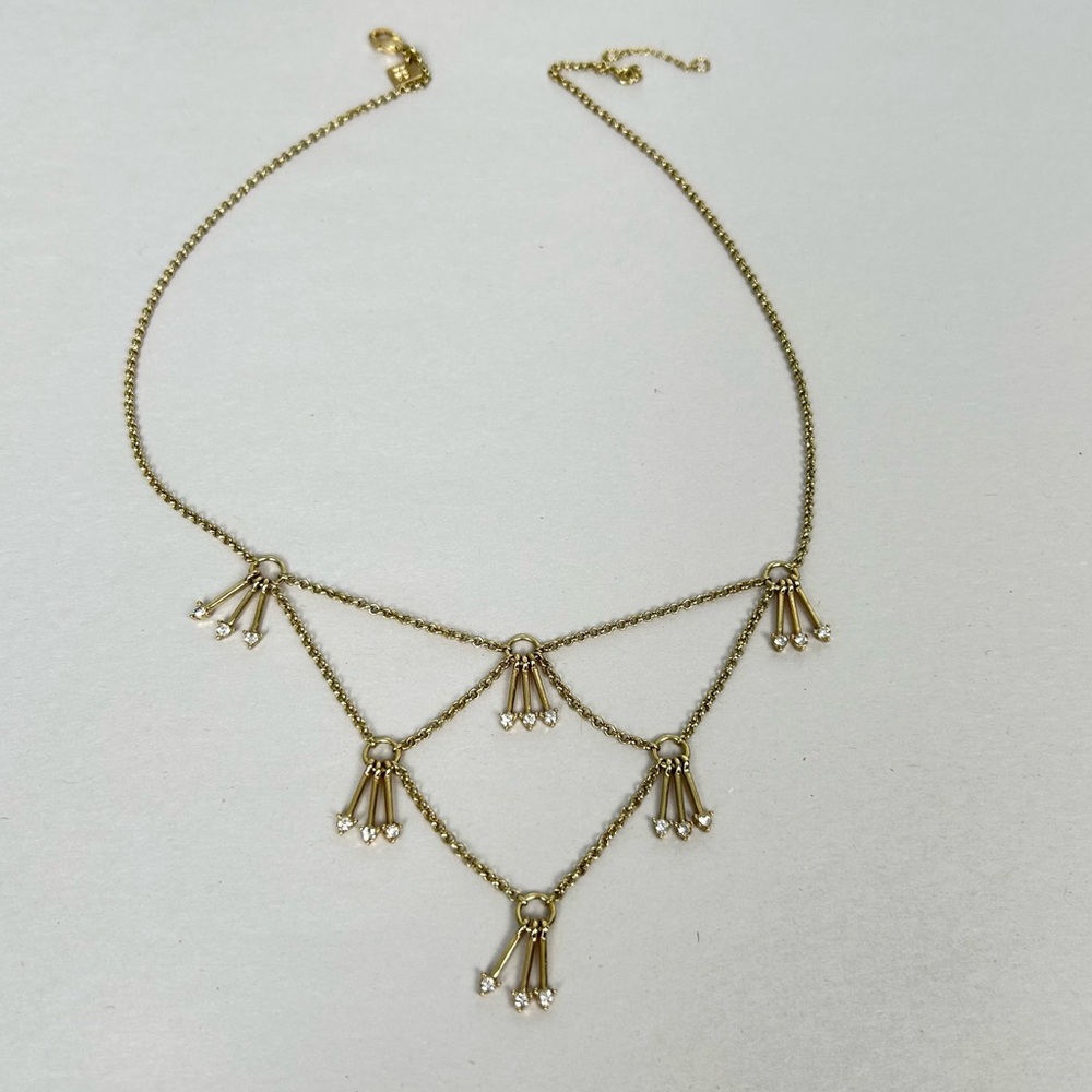 BANANA REPUBLIC Gold Toned Dainty Necklace - Picture 3 of 8